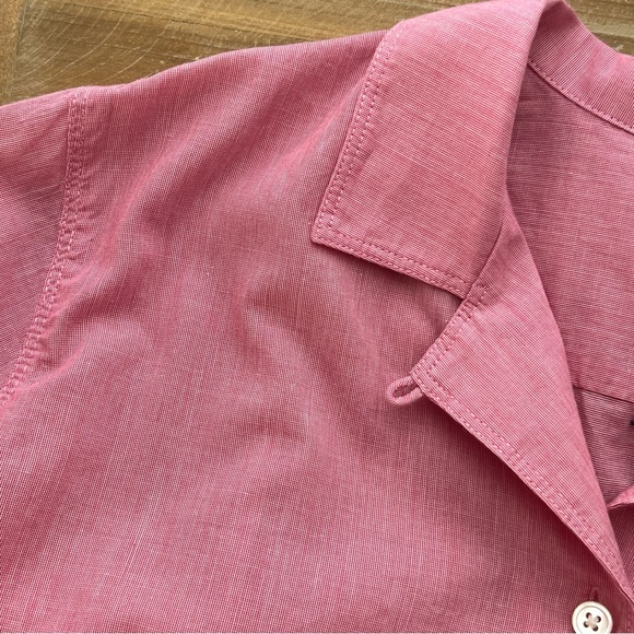 New Alex Mill Maddie Camp Shirt in Pink Size Small - Picture 6 of 9